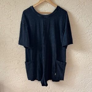 Free People Hot Shot Tee Romper